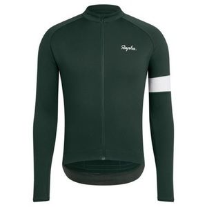 Rapha Longsleeve Core Jersey in Dark green